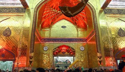 حرم حضرت ابوالفضل(ع) در آستانه اربعین حسینی + تصاویر