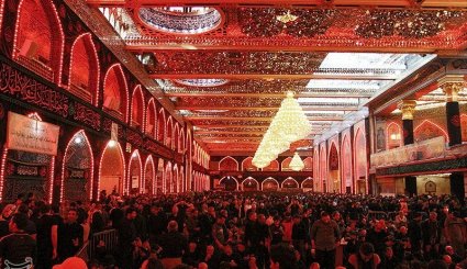 حرم حضرت ابوالفضل(ع) در آستانه اربعین حسینی + تصاویر