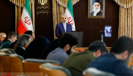 نشست خبری سخنگوی دولت