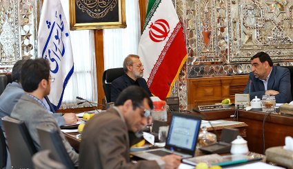 نشست بررسی مسائل و راهکارهای بودجه ریزی در ایران باحضور رئیس مجلس
