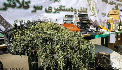 تصاویر/ مرحله چهارم طرح رعد؛ کشفیات پلیس