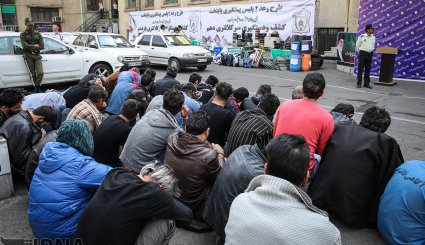 تصاویر/ مرحله چهارم طرح رعد؛ کشفیات پلیس