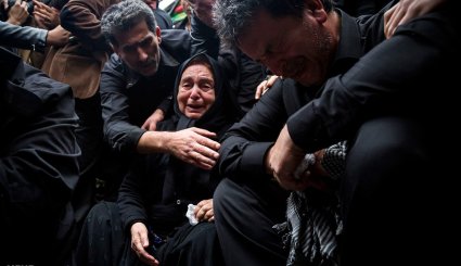 تشییع پیکر شهید منصور میرحسینی