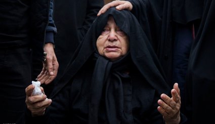 تشییع پیکر شهید منصور میرحسینی