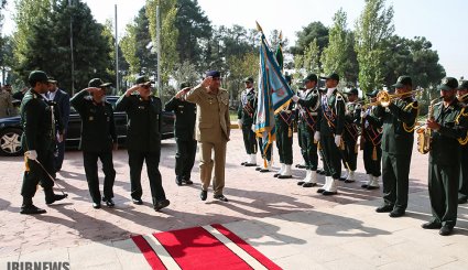 دیدار فرمانده ارتش پاکستان با فرمانده سپاه پاسداران
