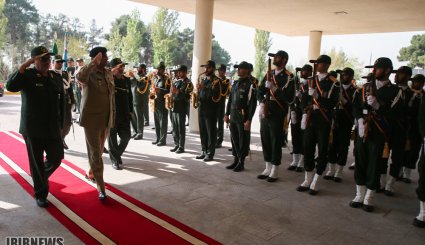 دیدار فرمانده ارتش پاکستان با فرمانده سپاه پاسداران
