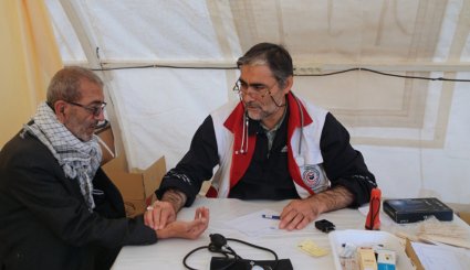 پذیرایی از زائران پیاده کربلا