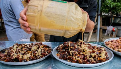 پذیرایی از زائران پیاده کربلا