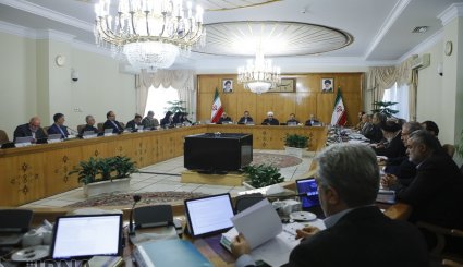 جلسه هیات دولت + تصاویر