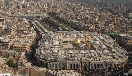 تصاویر هوایی از کربلای معلی