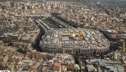 تصاویر هوایی از کربلای معلی