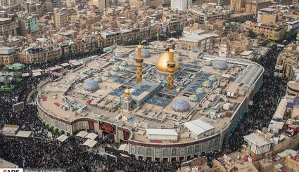 تصاویر هوایی از کربلای معلی