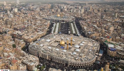 تصاویر هوایی از کربلای معلی