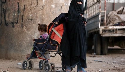 حضور کودکان در پیاده روی اربعین حسینی + تصاویر