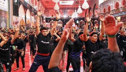 بارگاه اباعبدالله الحسین (ع) در آستانه اربعین حسینی + تصاویر
