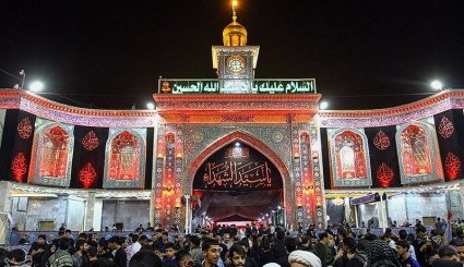 بارگاه اباعبدالله الحسین (ع) در آستانه اربعین حسینی + تصاویر