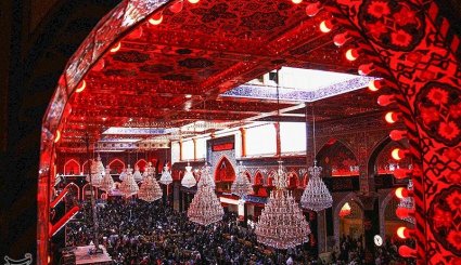 بارگاه اباعبدالله الحسین (ع) در آستانه اربعین حسینی + تصاویر