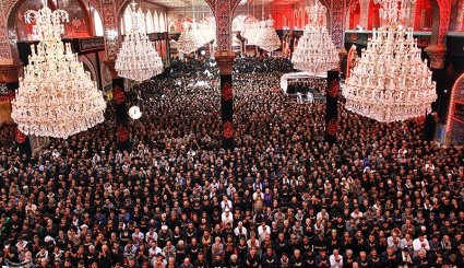 بارگاه اباعبدالله الحسین (ع) در آستانه اربعین حسینی + تصاویر