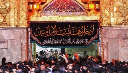 بارگاه اباعبدالله الحسین (ع) در آستانه اربعین حسینی + تصاویر