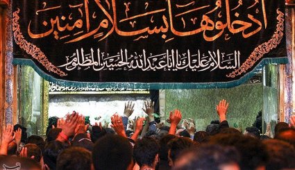 بارگاه اباعبدالله الحسین (ع) در آستانه اربعین حسینی + تصاویر