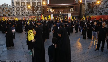 آغاز پیاده روی اربعین حسینی در تهران + تصاویر