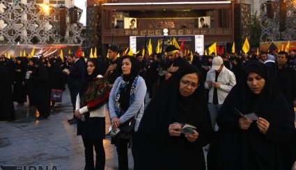 آغاز پیاده روی اربعین حسینی در تهران + تصاویر