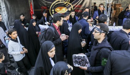 آغاز پیاده روی اربعین حسینی در تهران + تصاویر
