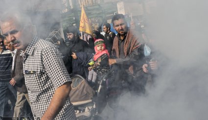 پیاده روی اربعین حسینی در تهران + تصاویر