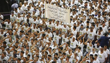 سفید پوشان بنی عامری بزرگترین موکب عراق