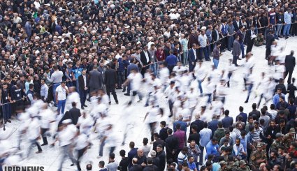 سفید پوشان بنی عامری بزرگترین موکب عراق