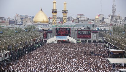 سفید پوشان بنی عامری بزرگترین موکب عراق