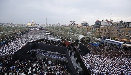 سفید پوشان بنی عامری بزرگترین موکب عراق