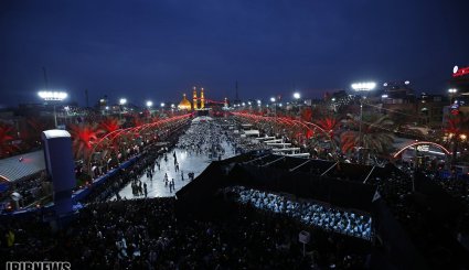 سفید پوشان بنی عامری بزرگترین موکب عراق