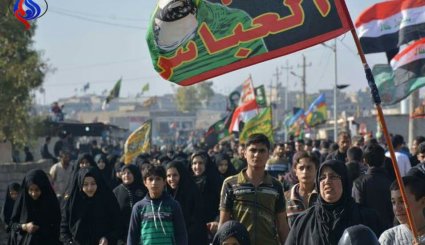 مراسم زیارت اربعین امام حسین (ع) در شهر موصل + تصاویر
