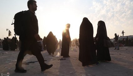 بازگشت زائران حسینی از کربلا