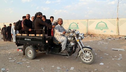 بازگشت زائران حسینی از کربلا