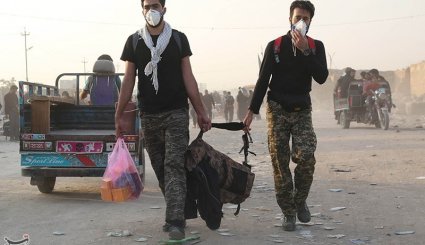 بازگشت زائران حسینی از کربلا