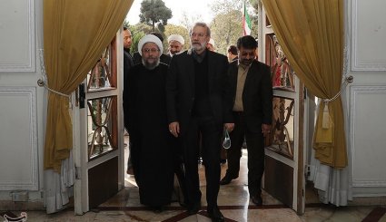 تصاویر جلسه سران سه قوه