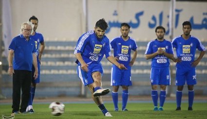 اردوی تیم استقلال در کیش