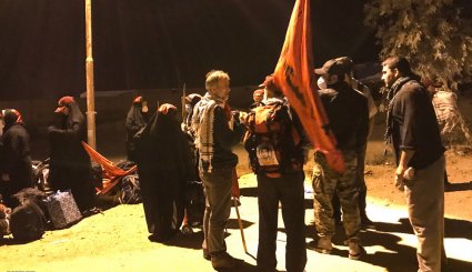 بازگشت زائران اربعین حسینی از مرز مهران + تصاویر