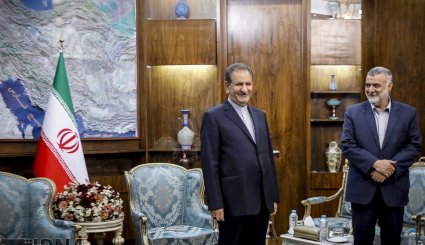 دیدار کمیسیونر کشاورزی اتحادیه اروپا با جهانگیری + تصاویر
