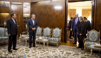 دیدار کمیسیونر کشاورزی اتحادیه اروپا با جهانگیری + تصاویر