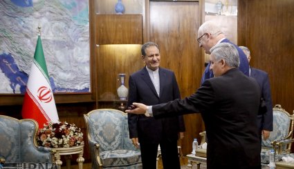 دیدار کمیسیونر کشاورزی اتحادیه اروپا با جهانگیری + تصاویر