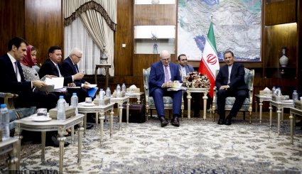 دیدار کمیسیونر کشاورزی اتحادیه اروپا با جهانگیری + تصاویر
