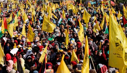 جشن همبستگی حماس و فتح