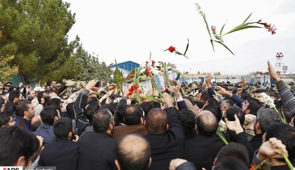 استقبال از پیکر شهید مدافع حرم وحید فرهنگی