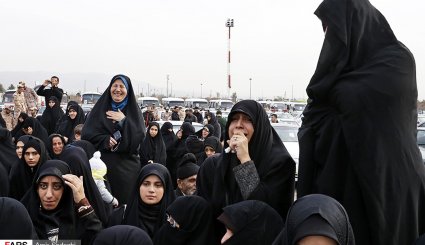 استقبال از پیکر شهید مدافع حرم وحید فرهنگی