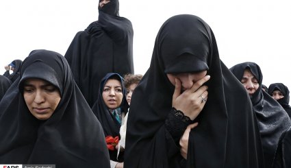 استقبال از پیکر شهید مدافع حرم وحید فرهنگی