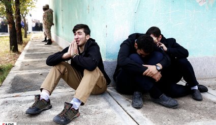 استقبال از پیکر شهید مدافع حرم وحید فرهنگی