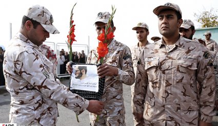 استقبال از پیکر شهید مدافع حرم وحید فرهنگی